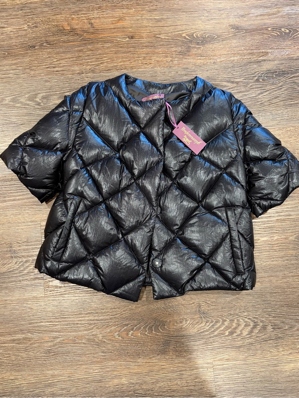 Glamourpuss Quilted Puffer Jacket